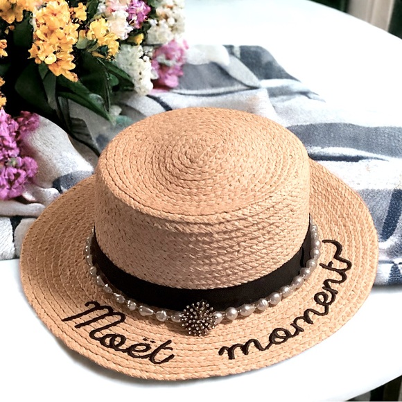 Accessories - Moët Moment Sun Beach Festival Straw Hat